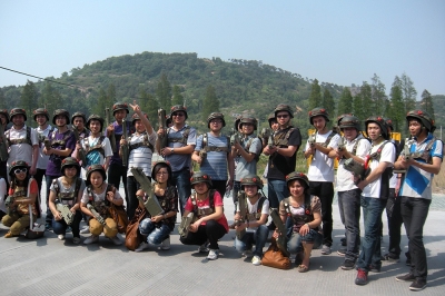 五四青年節(jié)，團(tuán)委組織野CS活動(dòng)