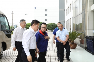 2021年5月11日時(shí)任浙江省委副書記、省長鄭柵潔一行天通考察